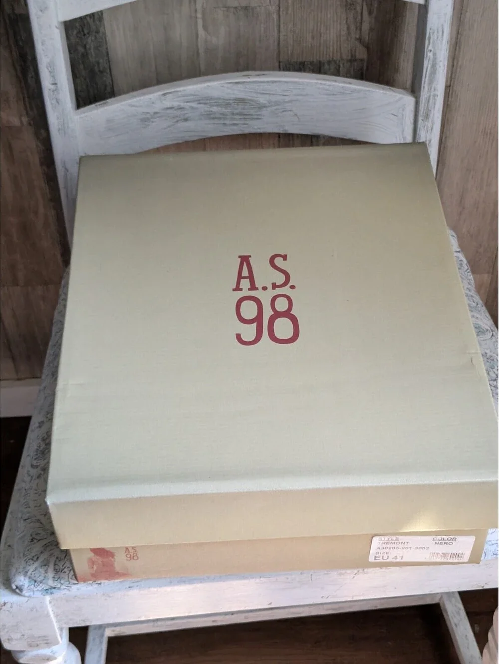 A.s.98 Tremont Leather Boots NWB 11/41